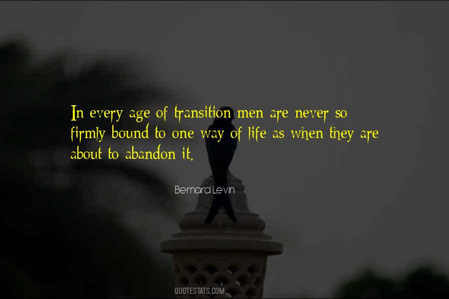 Life Transition Quotes #976910