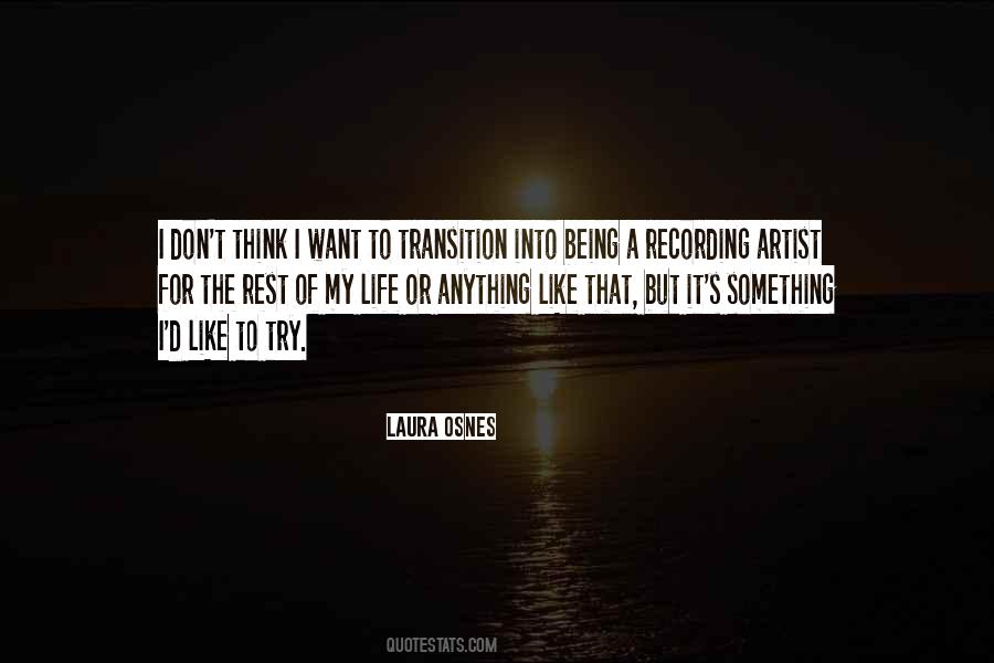 Life Transition Quotes #992915