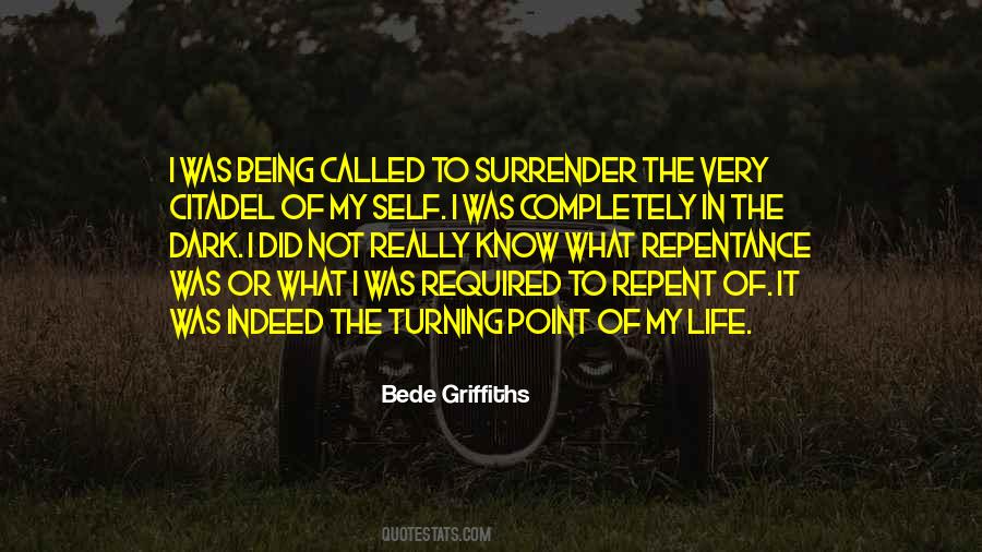 Life Turning Point Quotes #206582