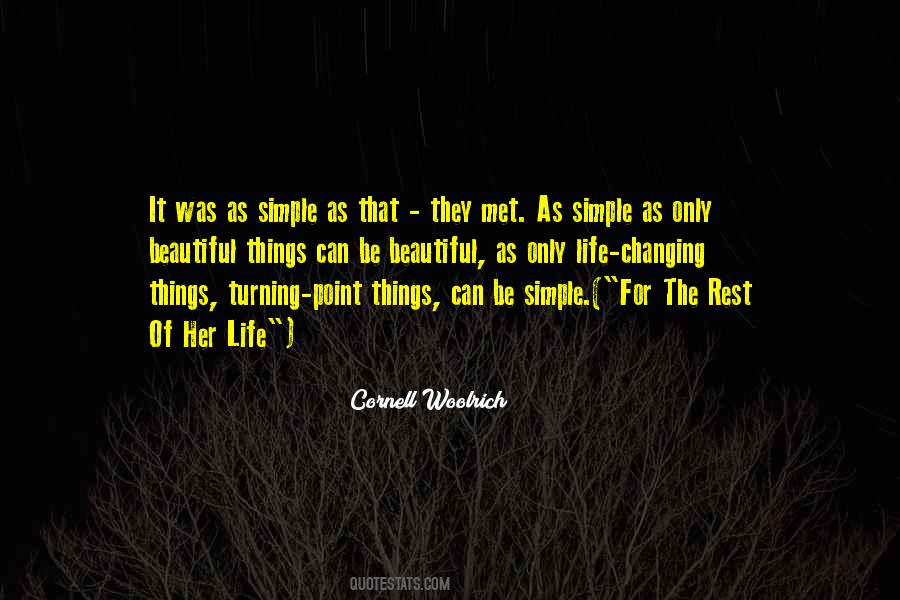 Life Turning Point Quotes #462004