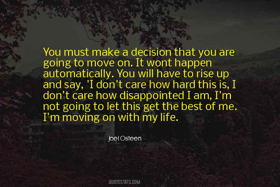 Life Will Move On Quotes #1829597