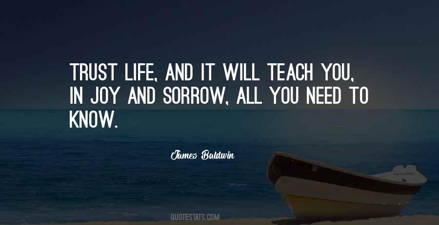 Life Will Teach You Quotes #227670