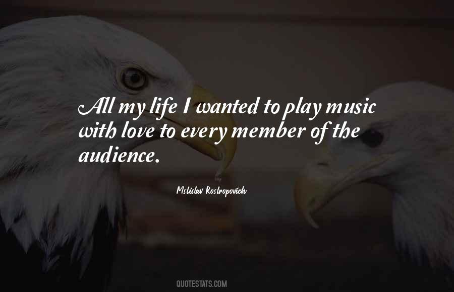 Life With Music Quotes #248389
