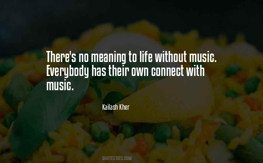 Life With Music Quotes #283041