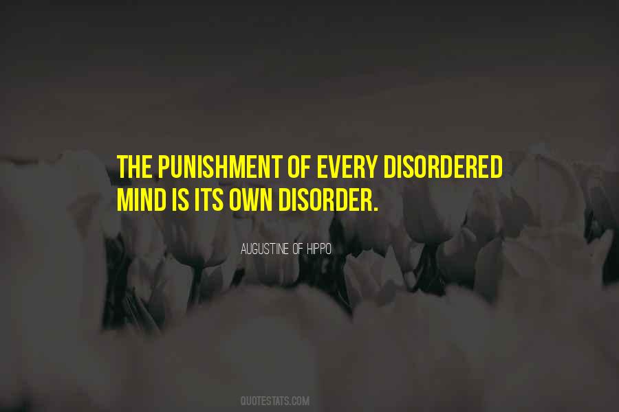 Quotes About Disordered #131100