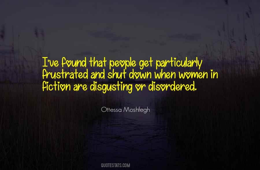 Quotes About Disordered #1384328