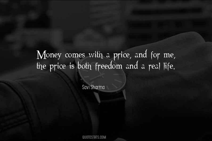 Life Without Money Quotes #5115