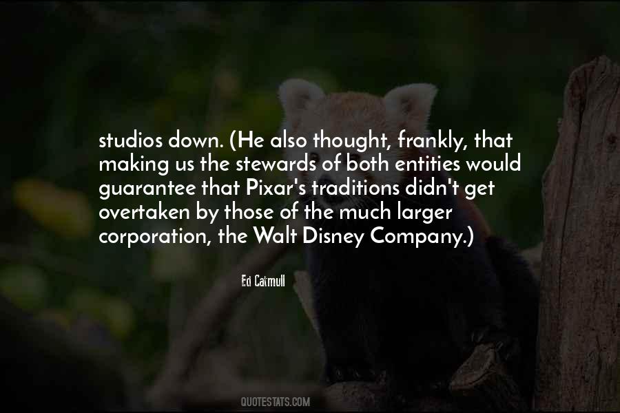 Quotes About Disney Company #1118091