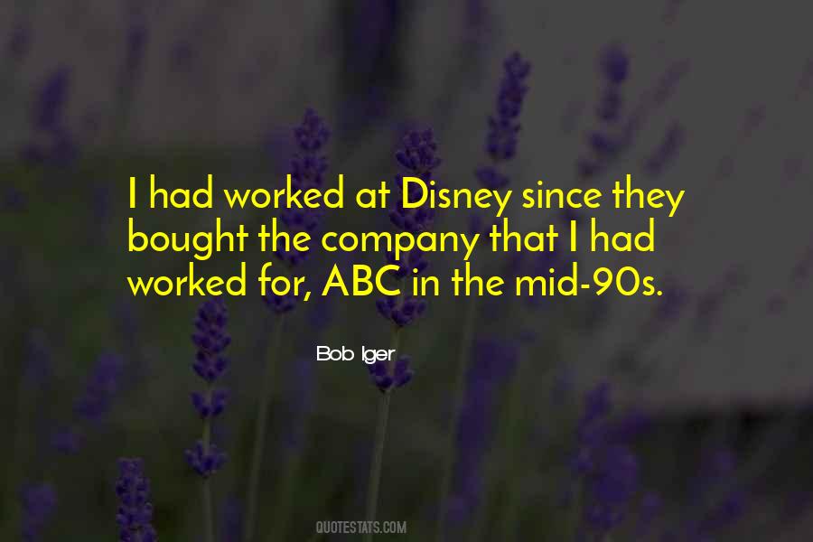 Quotes About Disney Company #749488