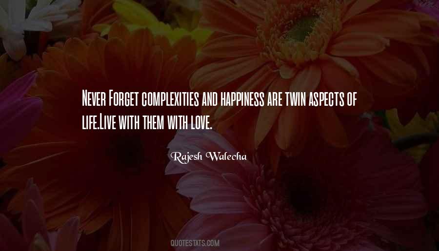 Life's Complexities Quotes #41459