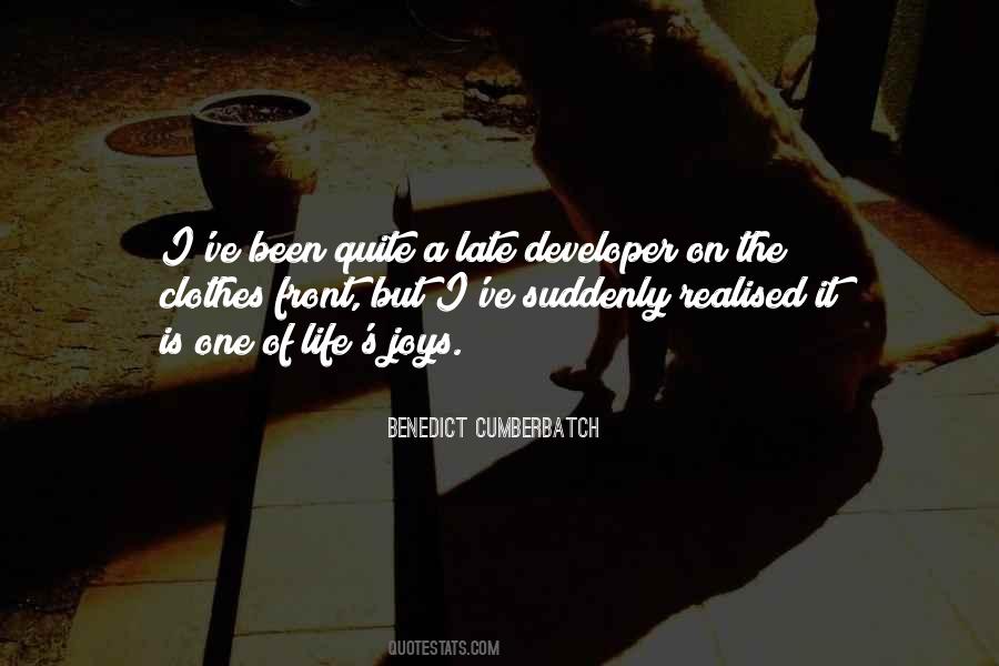 Life's Joys Quotes #1462442