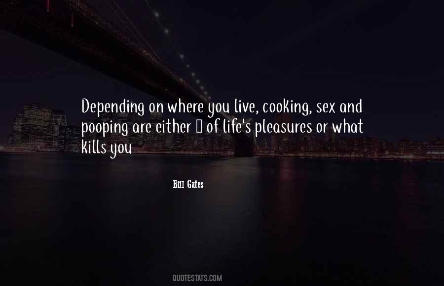 Life's Pleasures Quotes #1016903