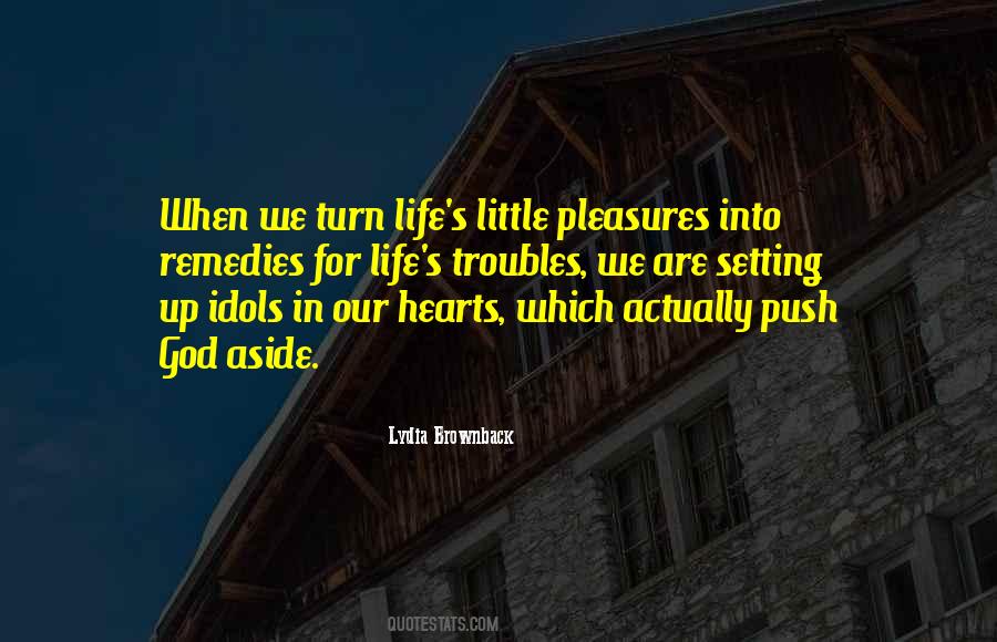 Life's Pleasures Quotes #968610