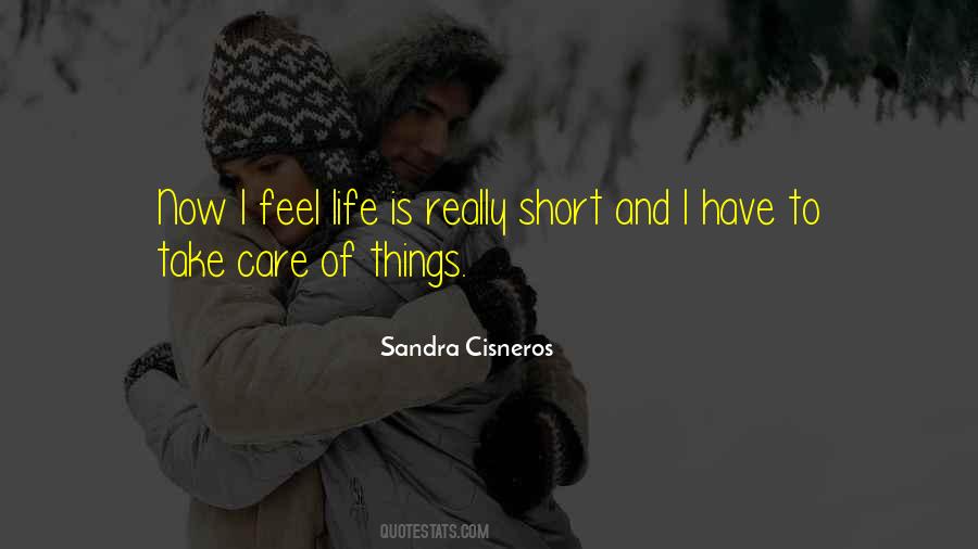 Life's Too Short To Care Quotes #558810