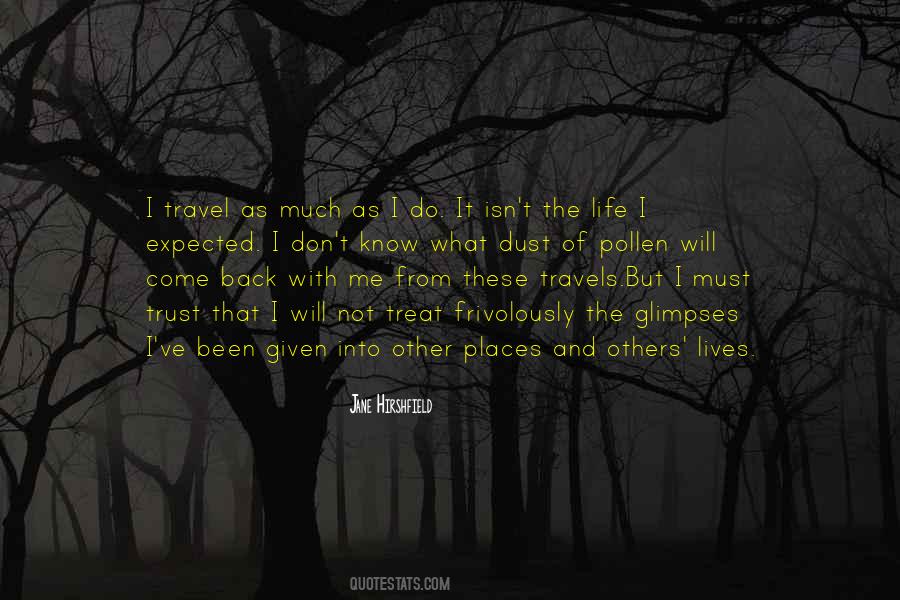 Life's Travels Quotes #421546