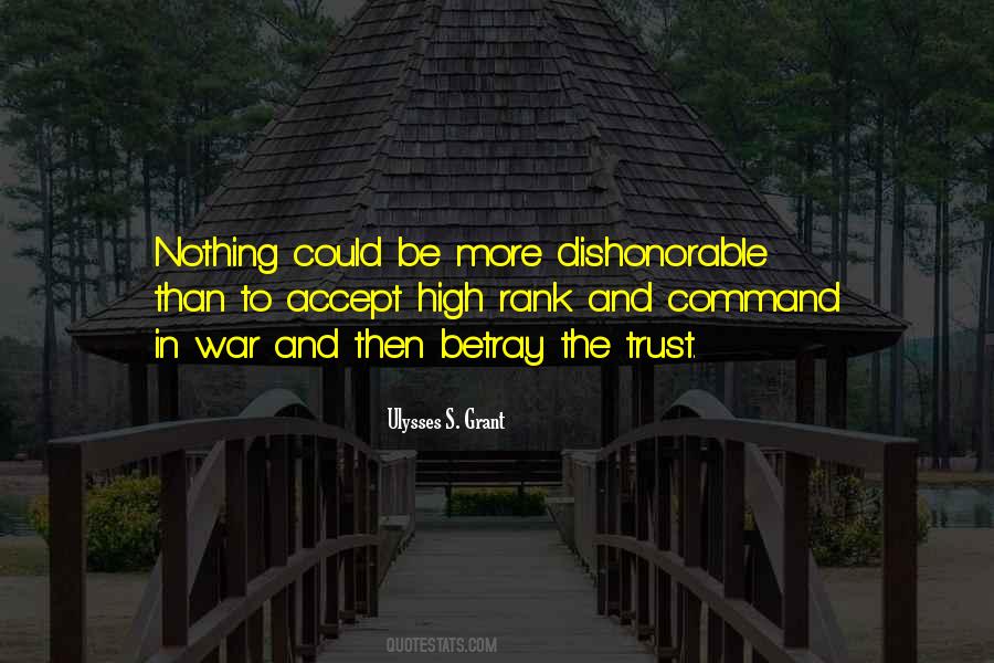 Quotes About Dishonorable #1254595