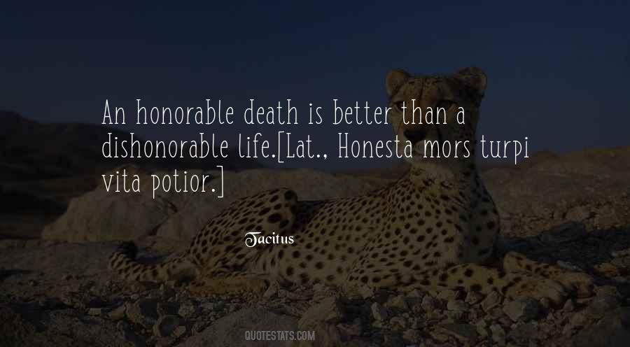 Quotes About Dishonorable #1833712