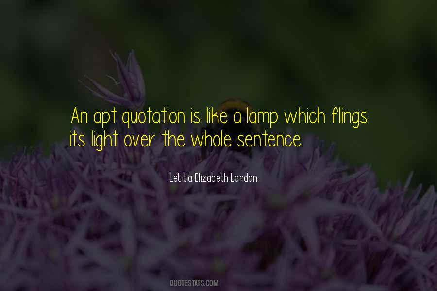 Light A Lamp Quotes #1131684