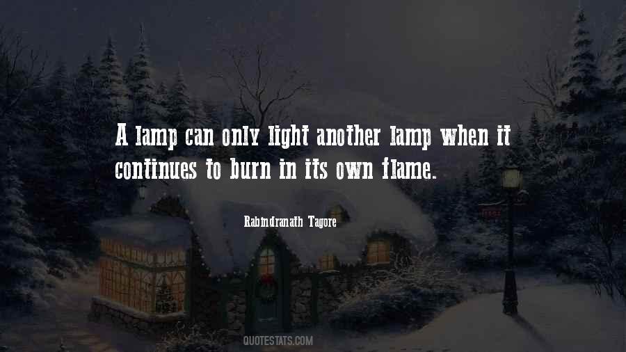 Light A Lamp Quotes #1267153