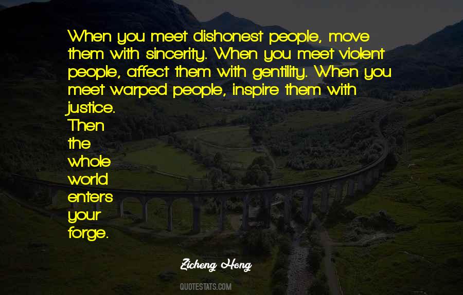 Quotes About Dishonest People #101523