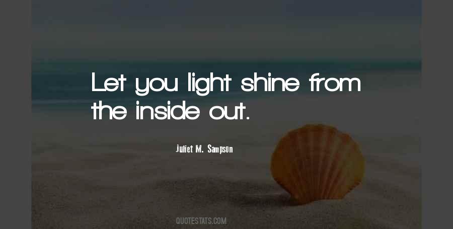 Light Inside You Quotes #1775714