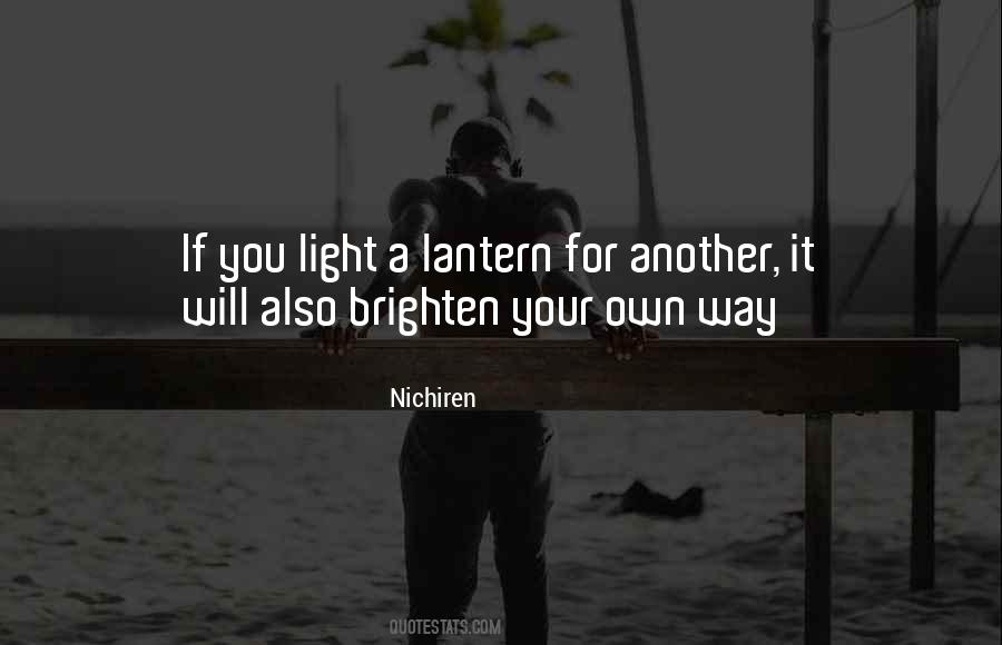 Light Lanterns Quotes #485982