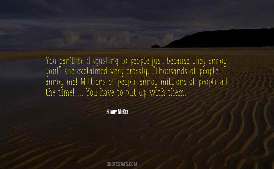 Quotes About Disgusting People #1025989