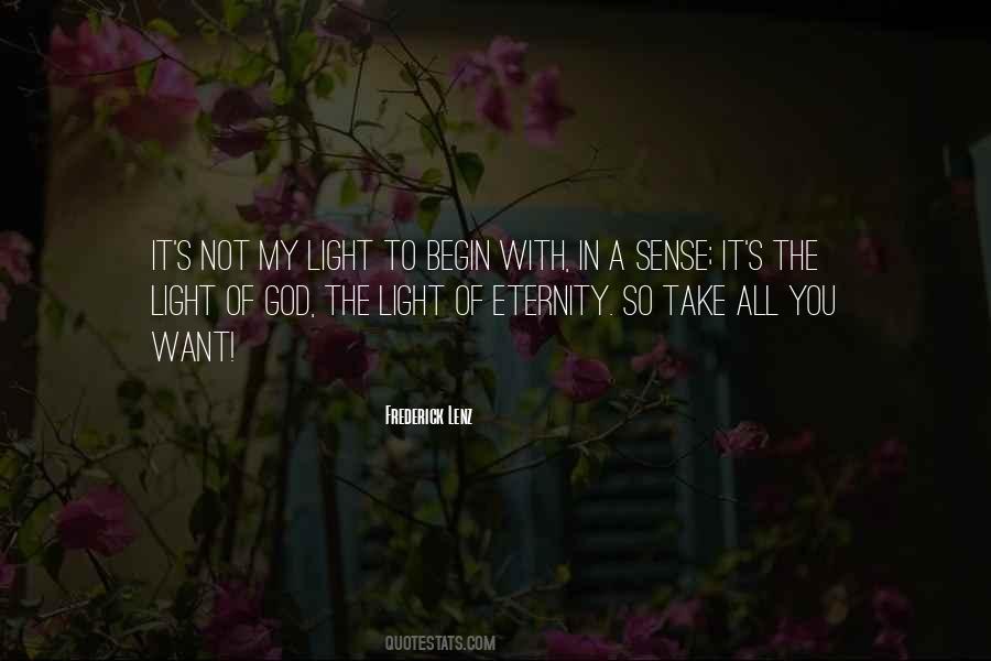 Light Of God Quotes #1674396