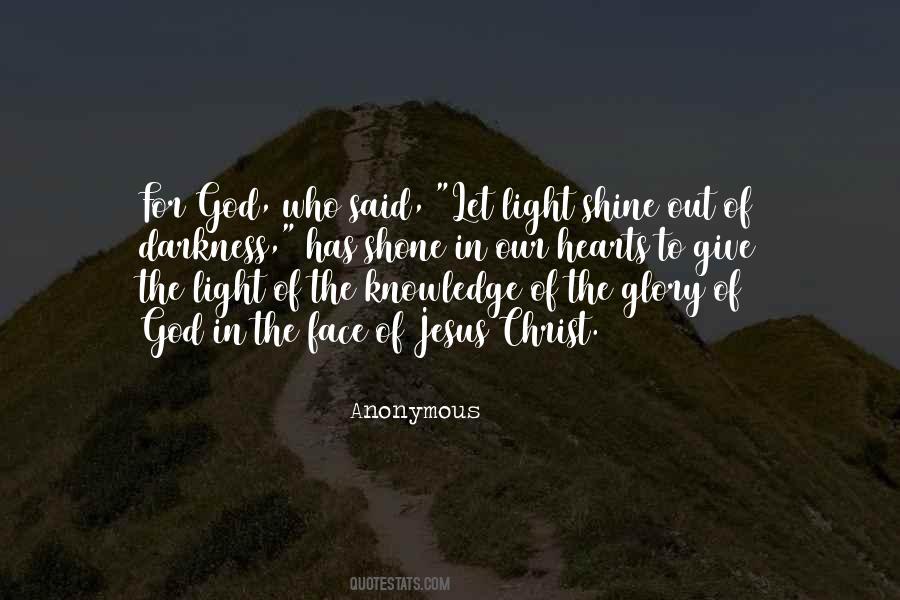 Light Of Jesus Quotes #434913