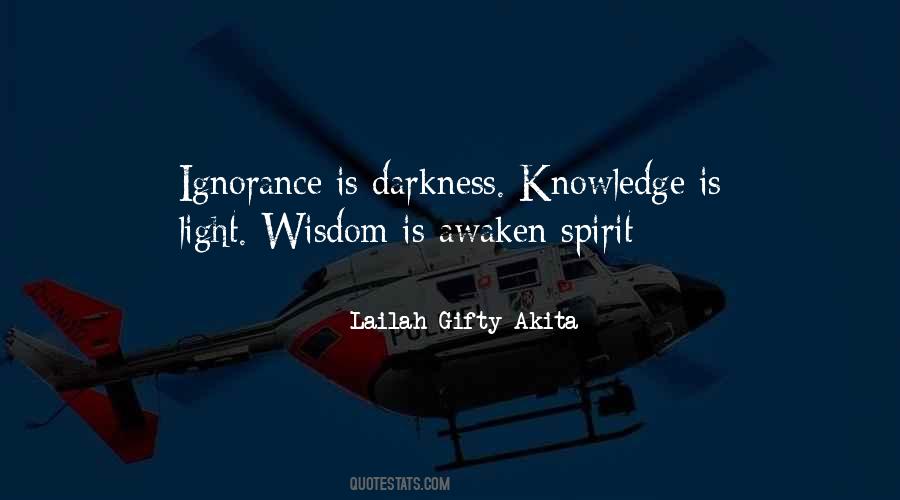 Light Of Knowledge Quotes #265248