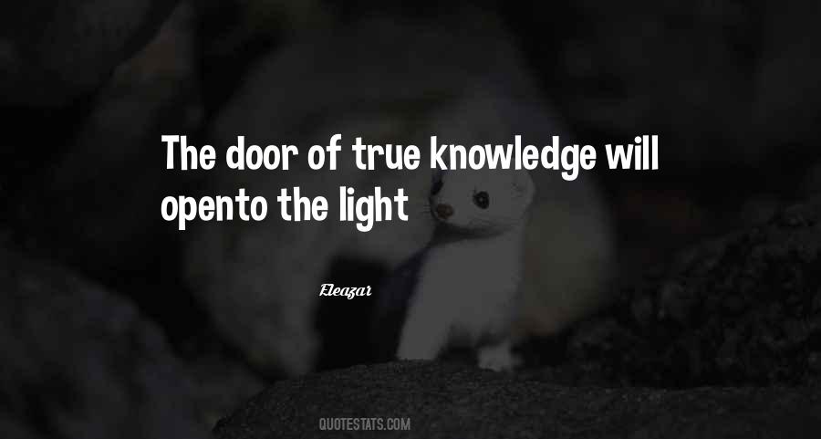 Light Of Knowledge Quotes #72184