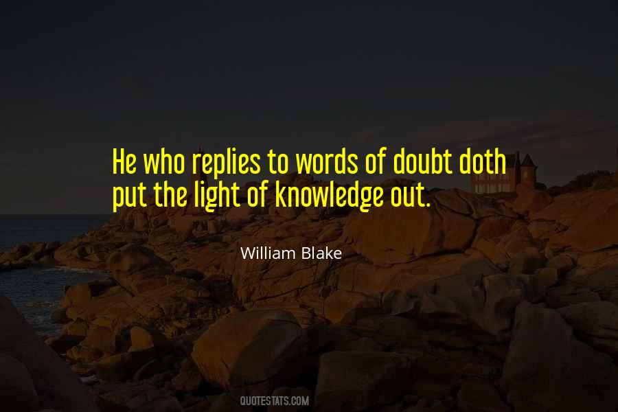 Light Of Knowledge Quotes #956681