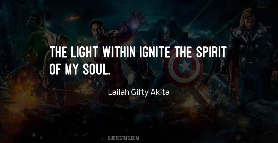 Light Of Your Soul Quotes #1601107