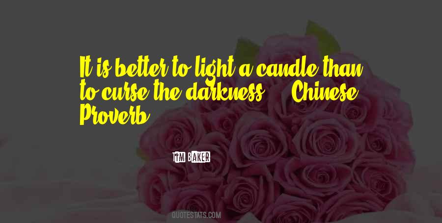 Light The Candle Quotes #93938