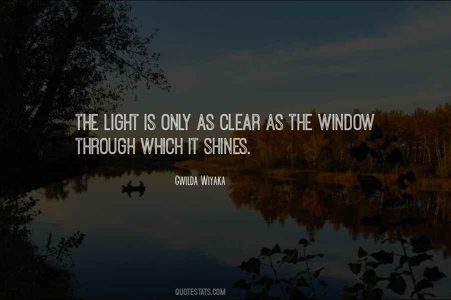 Light Through The Window Quotes #1049238