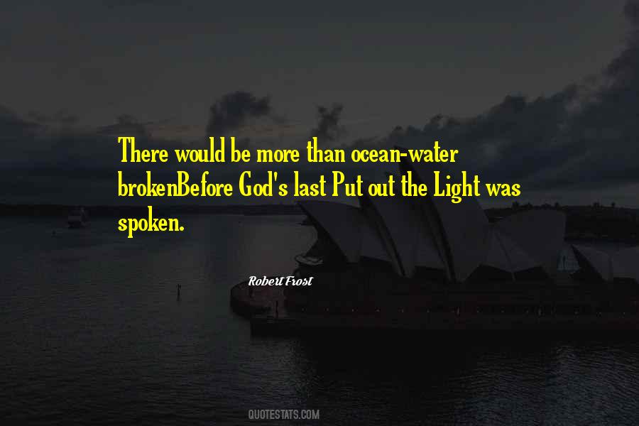 Light Water Quotes #637726