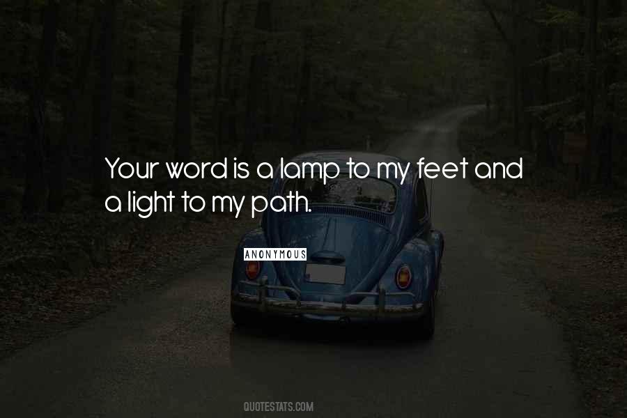 Light Your Path Quotes #1643818