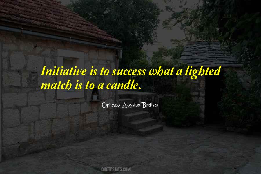 Lighted Candle Quotes #950603