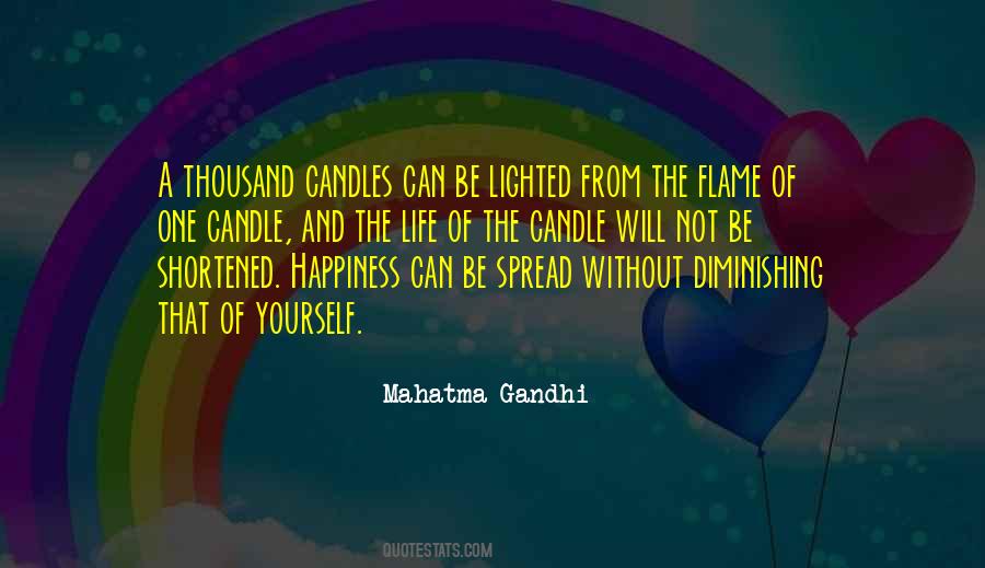 Lighted Candle Quotes #963979