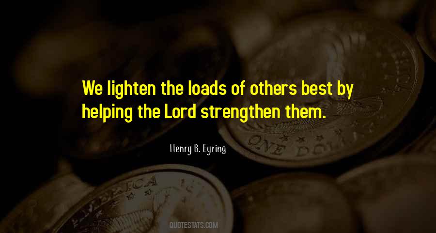 Lighten Load Quotes #1618801