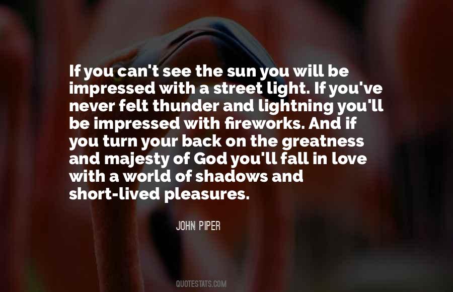 Lightning And Thunder Quotes #1467437