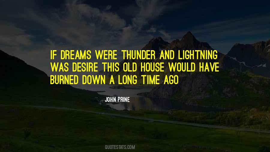Lightning And Thunder Quotes #52480