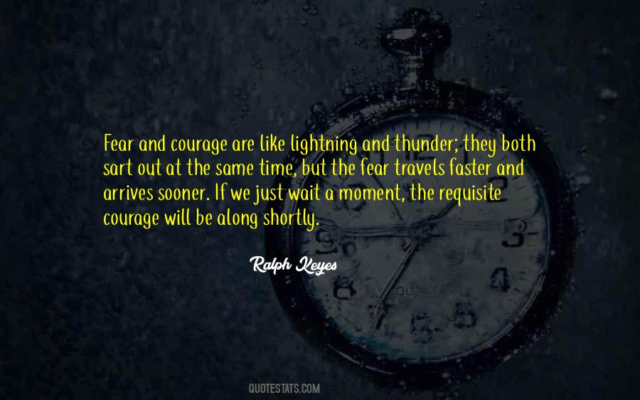 Lightning And Thunder Quotes #899160