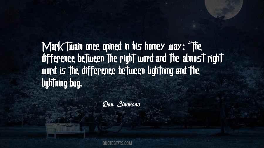 Lightning Bug Quotes #1483579