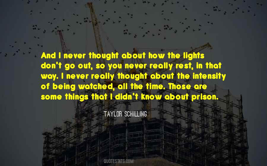 Lights Go Out Quotes #278171