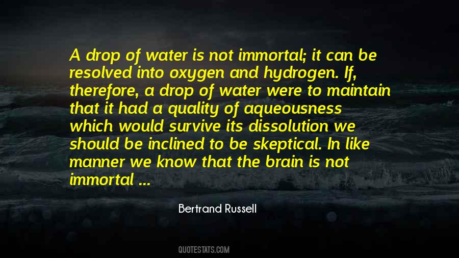 Like A Drop Of Water Quotes #306873