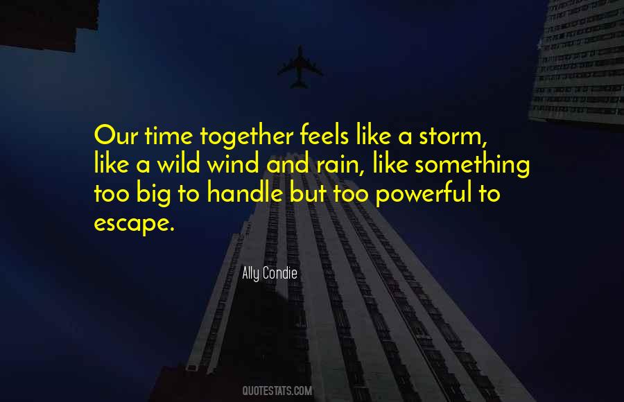 Like A Storm Quotes #728042