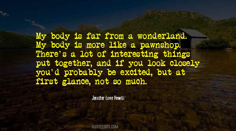 Like My Body Quotes #140034