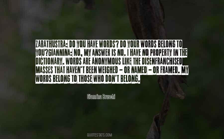 Like Who You Are Quotes #75675
