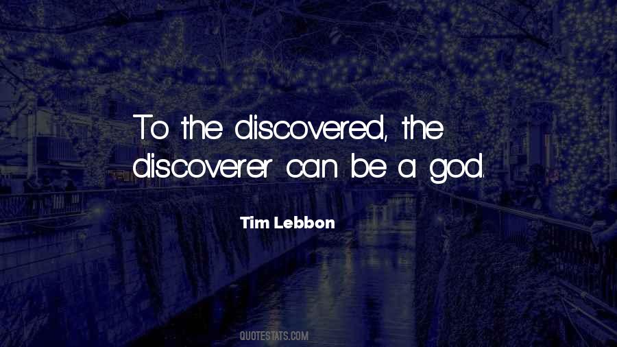 Quotes About Discoverer #1002251